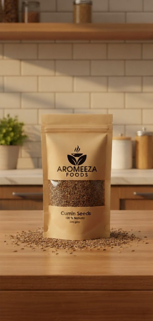Aromeeza Foods – 100% Natural Cumin Seeds (Zeera)