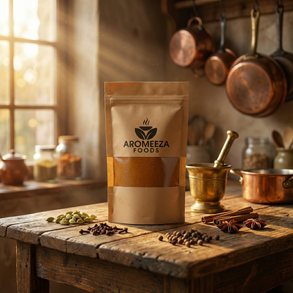 AROMEEZA FOODS Biryani Masala 100% Natural Spice Blend (100g)