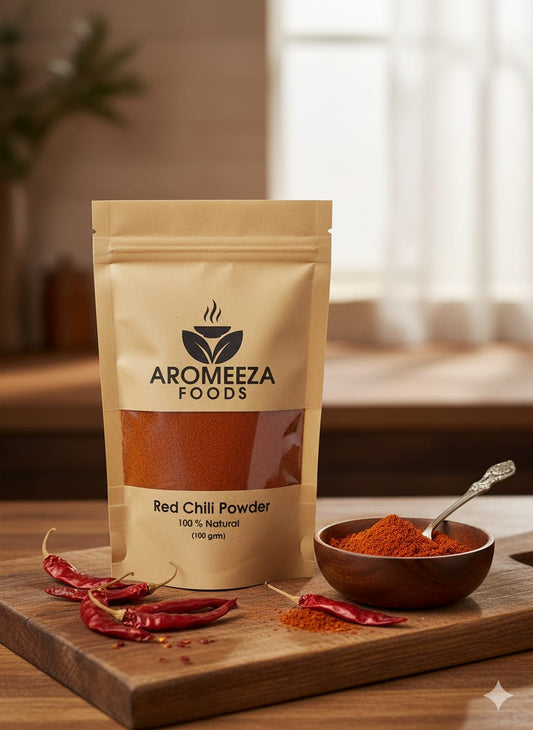 Aromeeza Red Chili Powder – 100% Natural & Pure Spice