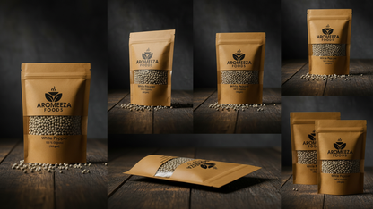 Aromeeza Foods White Pepper – 100% Organic (100g)