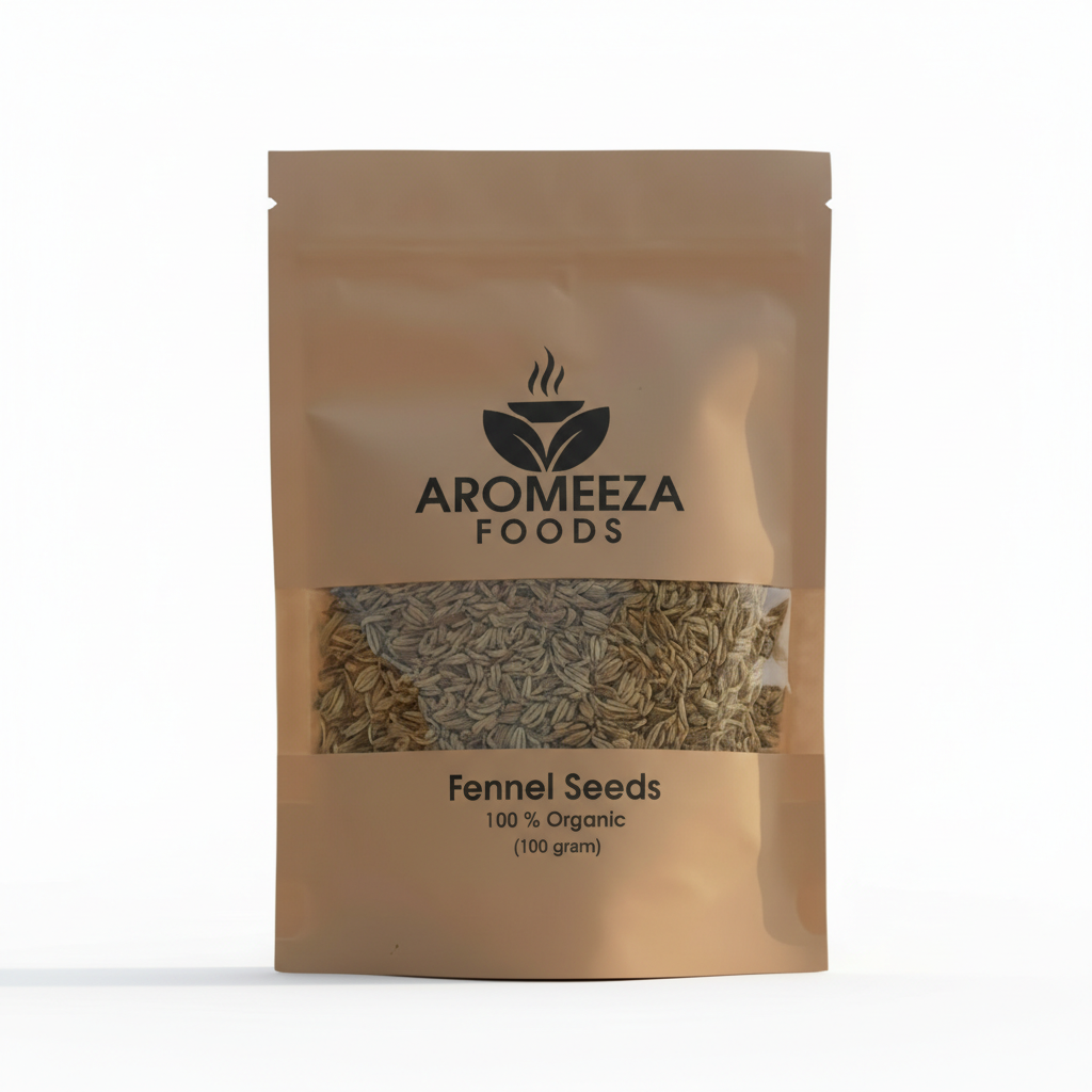 Fennel Seeds 100% Organic Saunf