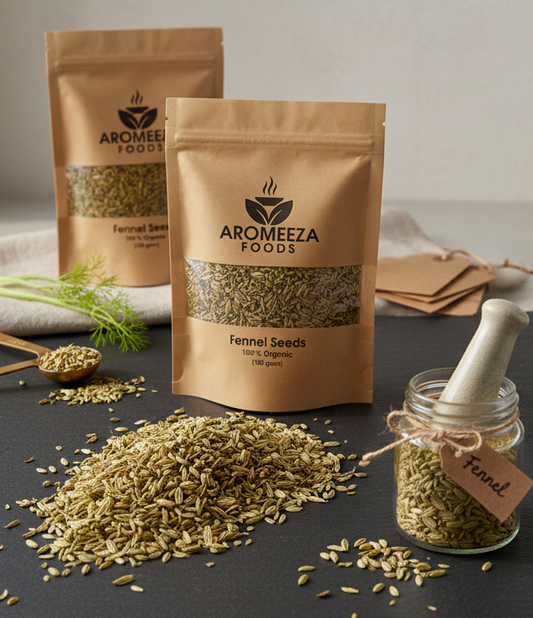 Fennel Seeds 100% Organic Saunf
