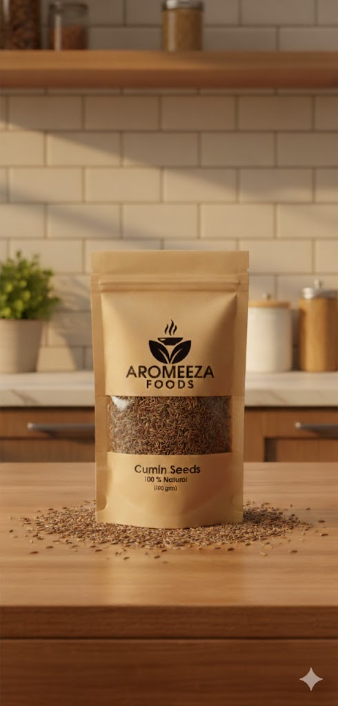 Aromeeza Foods – 100% Natural Cumin Seeds (Zeera)