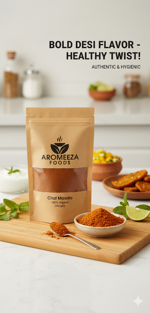 Chat Masala - 0.22 lbs (100g) | Aromeeza Foods
